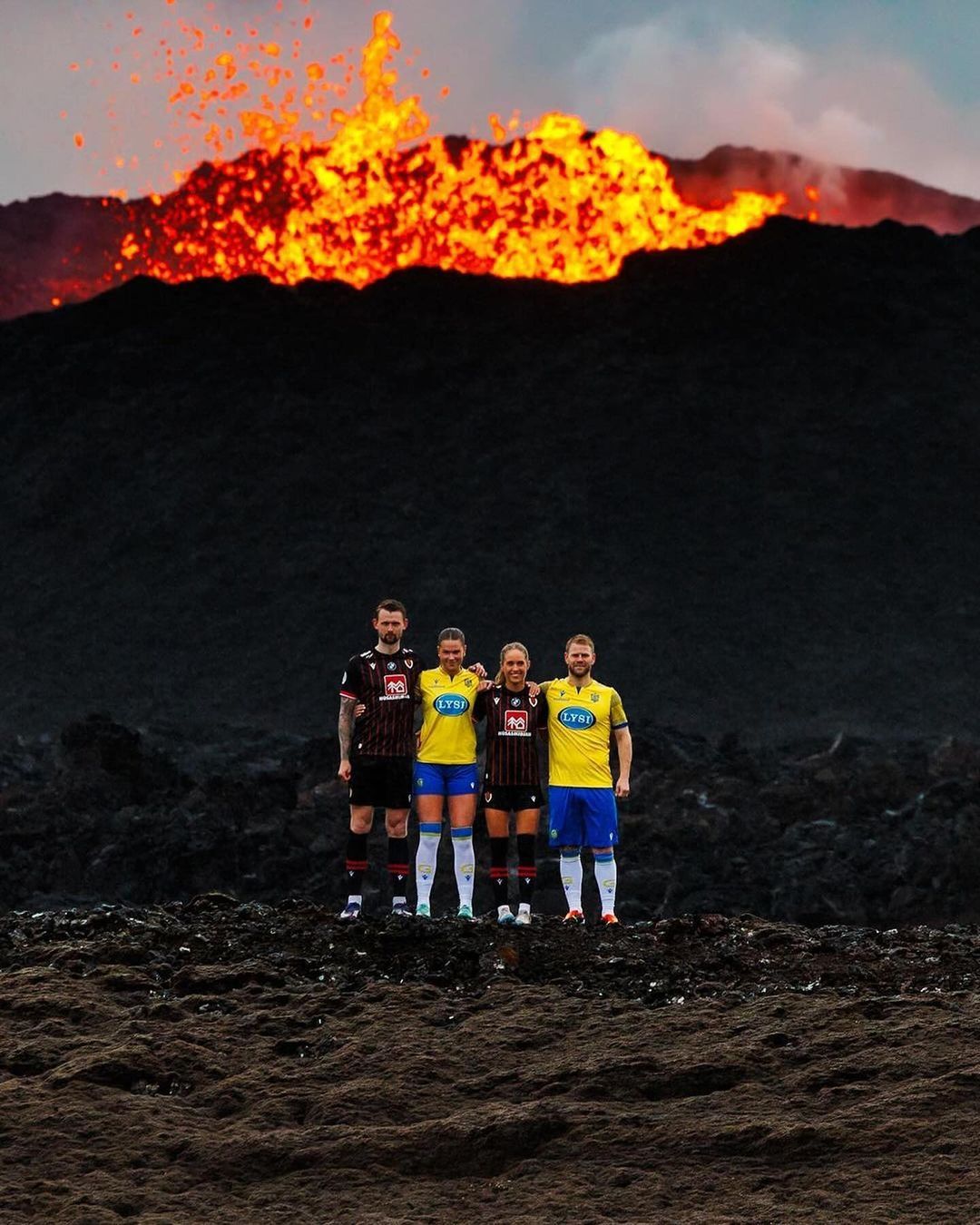 震撼！由于火山喷发，冰岛球队格林达维克被迫寻找新主场
